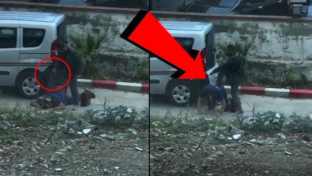 Maganda, haciz için gelen avukatı yere yatırıp kafasına silah dayadı Maganda, haciz için gelen avukatı yere yatırıp kafasına silah dayadı