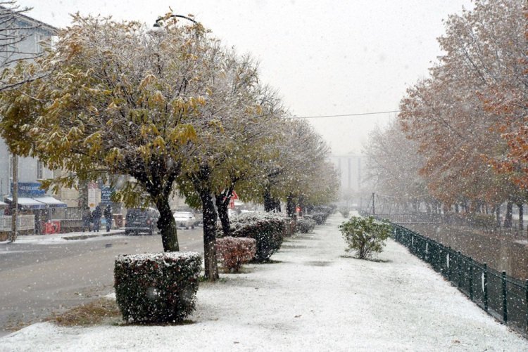 <p>BİLECİK</p>

<p>Bilecik'in Bozüyük ilçesinde sabah saatlerinden itibaren etkili olan kar yağışı, hayatı olumsuz etkiledi.</p>
