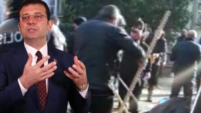 Maltepe'de çöpleri toplamaya giden İBB ekipleri ile grev yapan işçiler arasında arbede çıktı