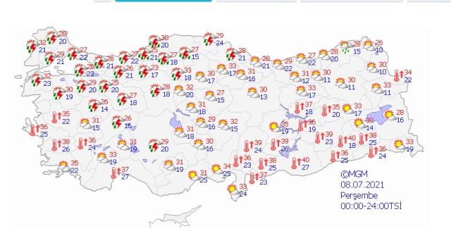 Meteoroloji'den İstanbul ve Ankara'nın da dahil olduğu 25 il için kuvvetli yağış uyarı