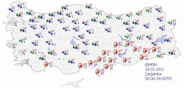 Meteoroloji'nin 5 günlük hava tahmin raporuna yansıdı: İstanbul'a bahar değil yeniden kar geliyor
