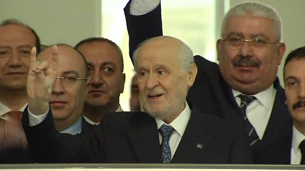 Bahçeli'nin sakallı hali dikkat çekti
