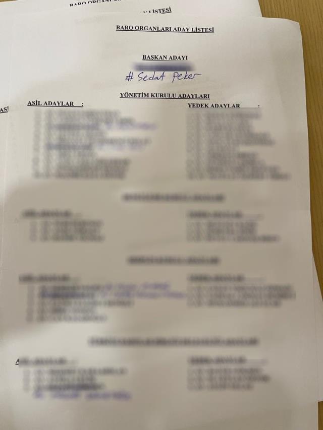 Muğla Barosu seçiminde suç örgütü lideri Sedat Peker'e 7 oy çıktı