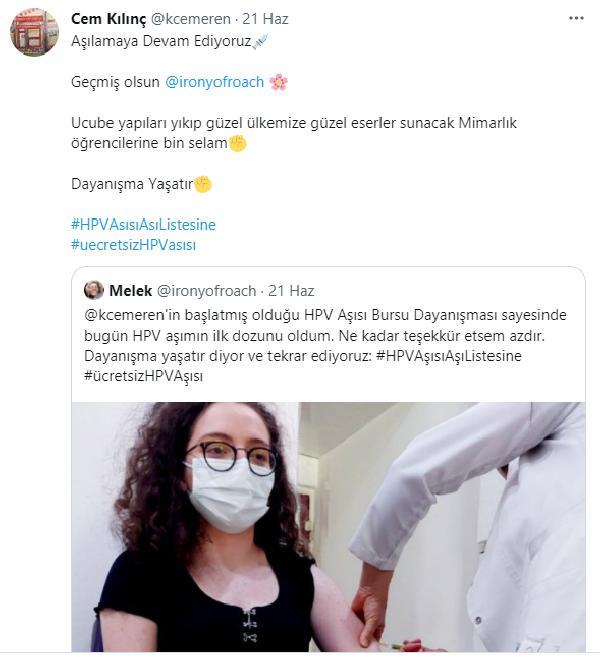Nazım Hikmet'ten etkilenen eczacı, HPV aşısını ücretsiz yapıyor Nazım Hikmet'ten etkilenen eczacı, HPV aşısını ücretsiz yapıyor