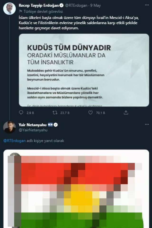 Netanyahu'nun oğlundan peş peşe Türkiye karşıtı hamleler! Erdoğan'ın paylaşımını da hedef aldı