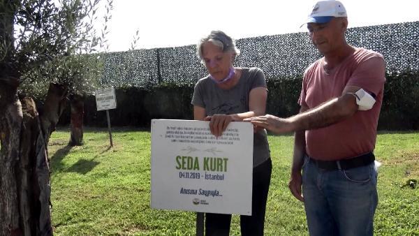 Öldürülen kızının adını taşıyan tabelayı yeniden çaktı: Canımızı aldınız anımıza dokunmayın