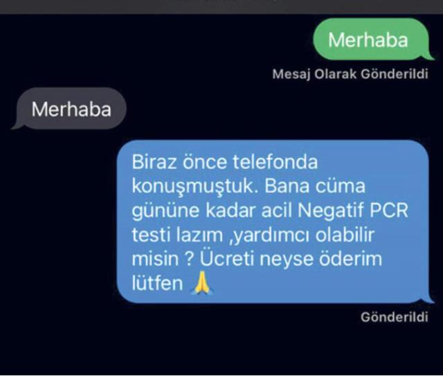 PCR testinin zorunlu olmasıyla birlikte, 300 liraya sahte test düzenleyen şirketler ortaya çıktı