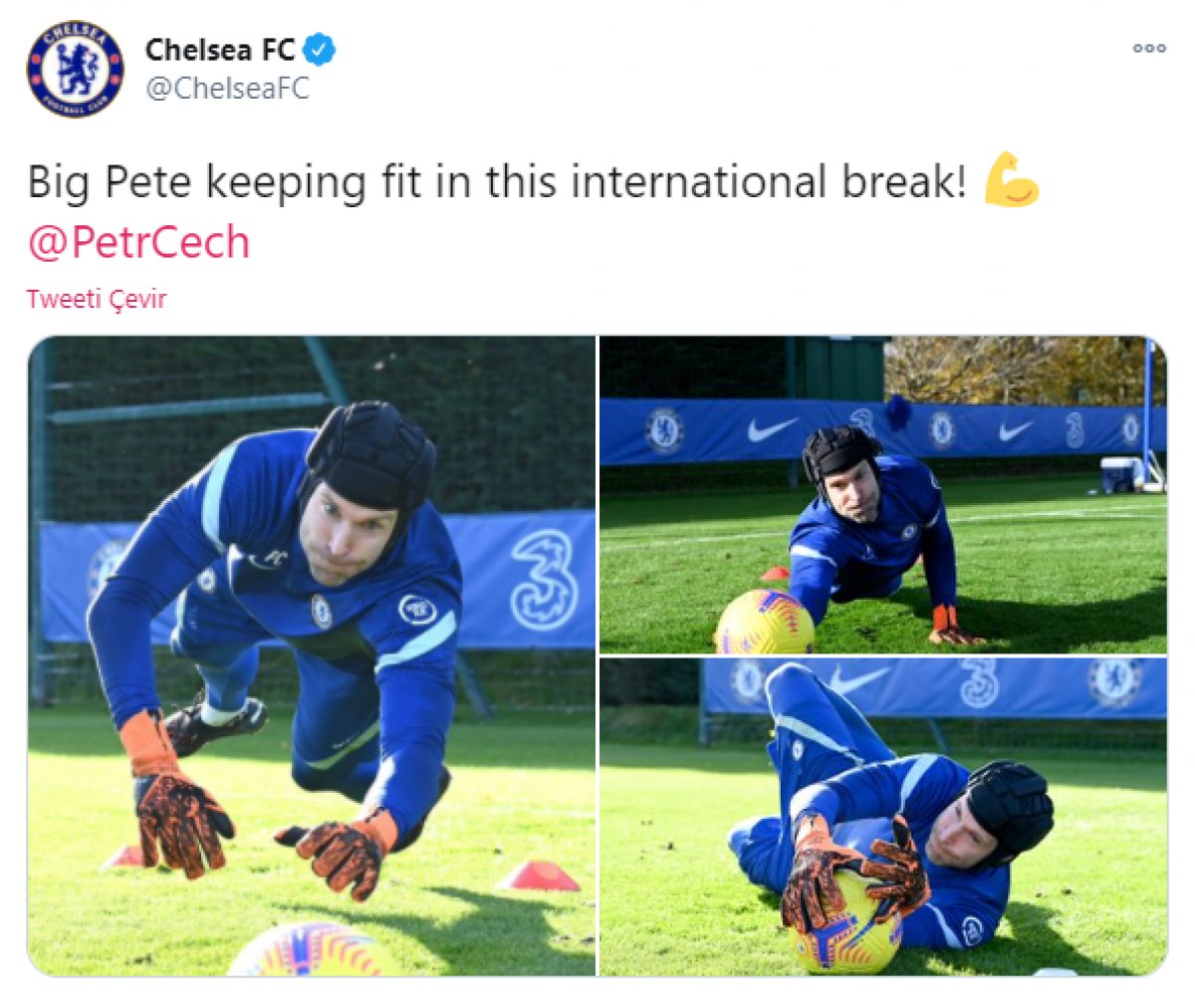 Petr Cech Chelsea de idmanlara çıkıyor #1