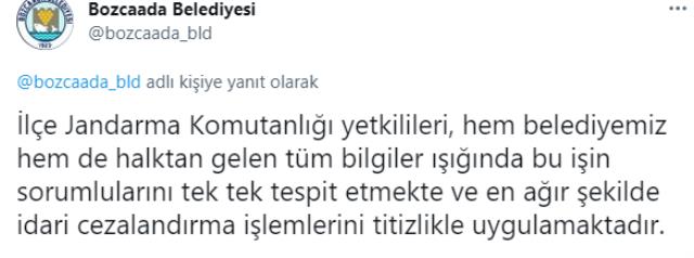 Plajdaki görüntüler Bozcaada Belediyesi'ni de çıldırttı: Nasıl, güzel miydi parti?