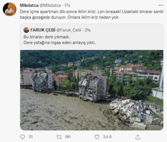 Prof. Dr. Mikdat Kadıoğlu yaşanan sel felaketleri sonrası fena patladı: Dere içine apartman dik sonra iklim krizi