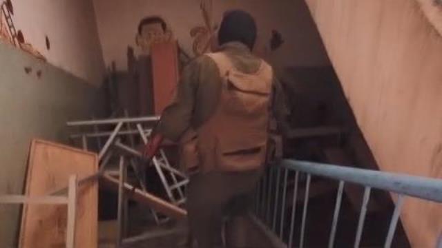 Resulayn'da, PKK'nın karargâh olarak kullandığı okulun bodrum katında tünel bulundu