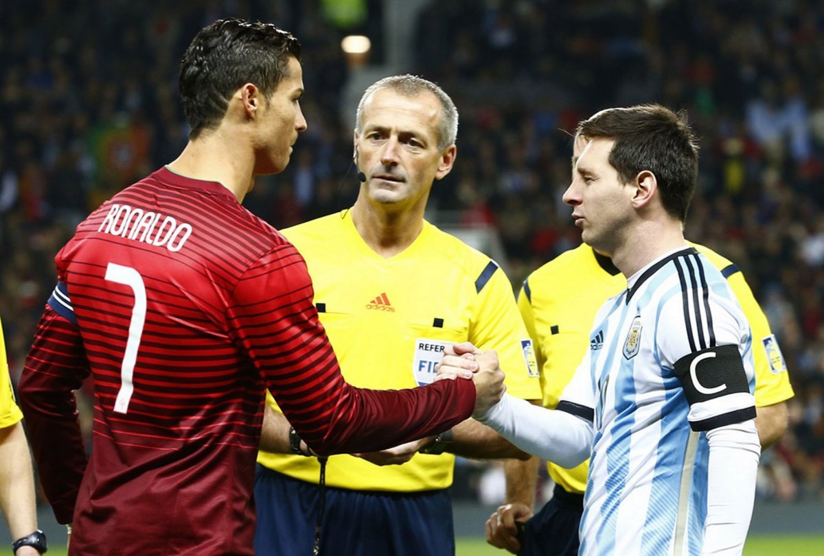 Ronaldo, Messi ye milli takımda fark attı #2