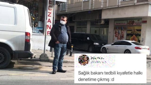 Sağlık Bakanı Fahrettin Koca'ya benzeyen vatandaş sosyal medyada gündem oldu! Fotoğrafa binlerce yorum geldi