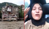 Yıkımın büyük olduğu Bozkurt'ta sığındığı arabanın içinde video çeken kadından acı çağrı: Lütfen sesimizi duyun
