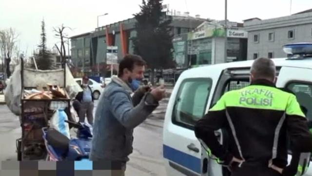 Sokağa çıkma kısıtlamasını ihlal eden kağıt toplayıcısına kesilen ceza vicdanları sızlattı Sokağa çıkma kısıtlamasını ihlal eden kağıt toplayıcısına kesilen ceza vicdanları sızlattı