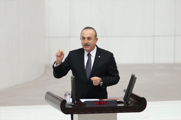 Dışişleri Bakanı Mevlüt Çavuşoğlu.