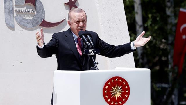 Son Dakika! Cumhurbaşkanı Erdoğan kritik mesajı 15 Temmuz gecesi ilk bombanın düştüğü noktadan verdi: Kimse bu şanlı mücadeleyi önemsizleştiremez