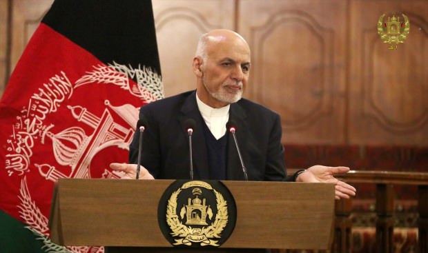 Afganistan Cumhurbaşkanı Eşref Gani