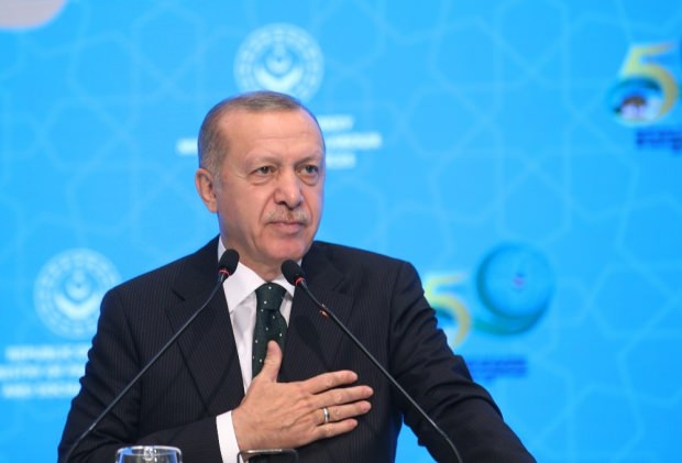 Cumhurbaşkanı Recep Tayyip Erdoğan.