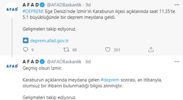 Son Dakika! İzmir'in Karaburun ilçesinde 5.1 büyüklüğünde yeni bir deprem daha meydana geldi