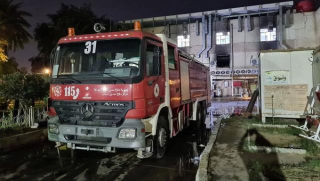 Komşuda bilanço ağırlaşıyor! Korona hastalarının tedavi gördüğü hastanedeki yangında ölü sayısı 82'ye yükseldi