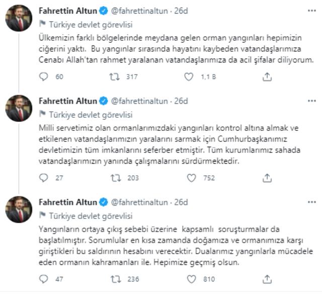 Son Dakika: Türkiye'nin güneyini etkisi altına alan yangınlarla ilgili soruşturma başlatıldı