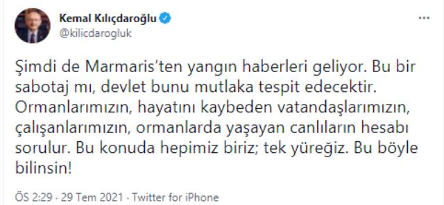 Son Dakika: Türkiye'nin güneyini etkisi altına alan yangınlarla ilgili soruşturma başlatıldı