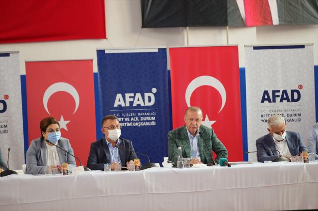 Son Dakika! Yanan alanların akıbeti ne olacak? İşte bölgeyi inceleyen Cumhurbaşkanı Erdoğan'ın ilk sözleri