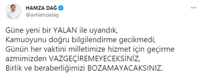 Süleyman Soylu'nun istifa ettiği iddialarına bir yanıt da AK Parti'den: Birlik ve beraberliğimizi bozamayacaksınız