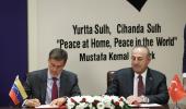 Son dakika haberleri... Dışişleri Bakanı Çavuşoğlu, Venezuela Dışişleri Bakanı Plasencia ile ortak basın toplantısında konuştu: (1)