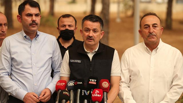 Tarım ve Orman Bakanı Pakdemirli: Envanterimizde yangın söndürme uçağımız yok Tarım ve Orman Bakanı Pakdemirli: Envanterimizde yangın söndürme uçağımız yok