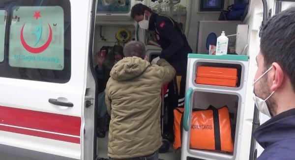 Testi pozitif çıktı, ambulansa binmemek için 1,5 saat direndi Testi pozitif çıktı, ambulansa binmemek için 1,5 saat direndi