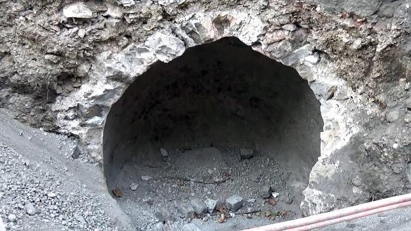 Trabzon'da alt yapı kazısında bulunan sarnıcın sırrı çözüldü