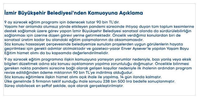 Tunç Soyer, Enver Aysever haberleriyle ilgili sessizliğini bozdu: İhalenin iptali için talimat verdim Tunç Soyer, Enver Aysever haberleriyle ilgili sessizliğini bozdu: İhalenin iptali için talimat verdim