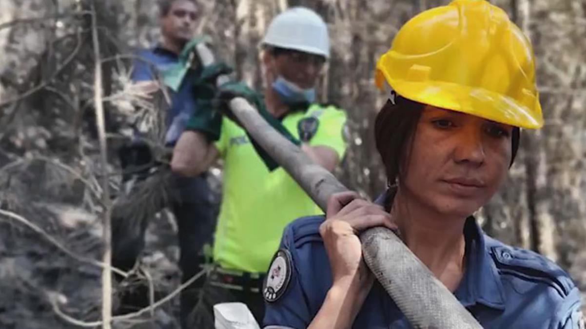Türkiye'deki orman yangınlarıyla ilgili EGM'den duygulandıran belgesel