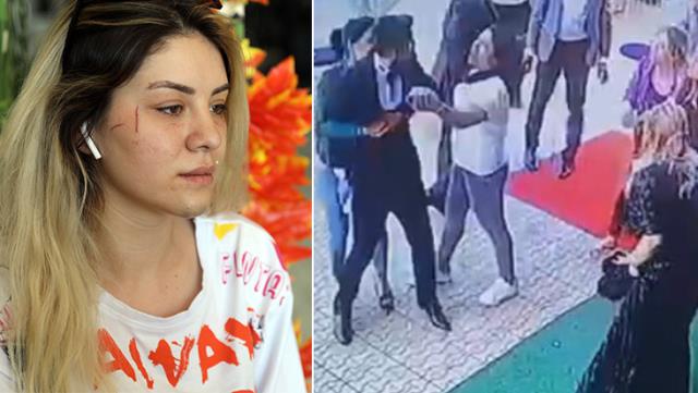 Ücreti fazla bulan damat, kuaförü bastı! Yaşanan dehşet anları kamerada