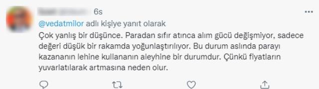 Vedat Milor'ün doların 1 liraya düşmesi yaptığı ironi, yorum bombardımanına tutuldu
