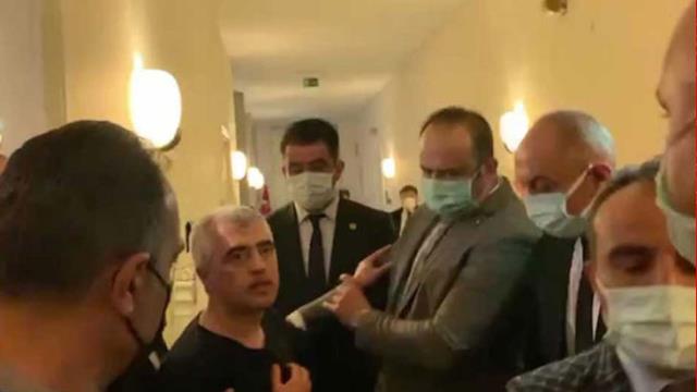 Vekilliği düşürülen HDP'li Gergerlioğlu TBMM'de gözaltına alındı
