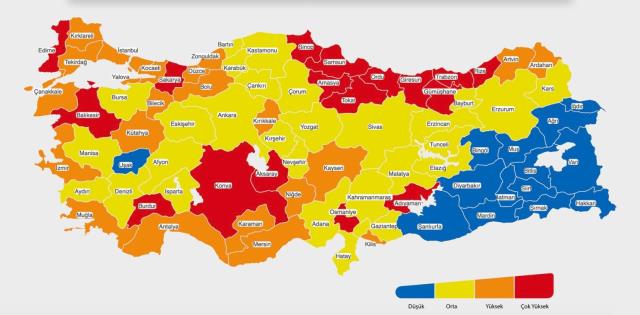 Van'da vaka sayısı artan 4 mahallede eğitime 10 gün ara