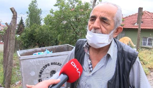 Yokuşun başına koyulan çöp konteyneri, mahallelinin kabusu oldu